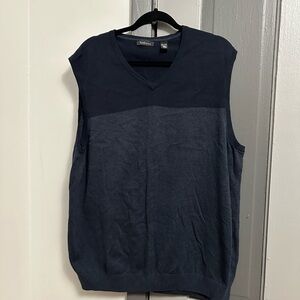 Van Heusen Men's Navy Sweater Vest